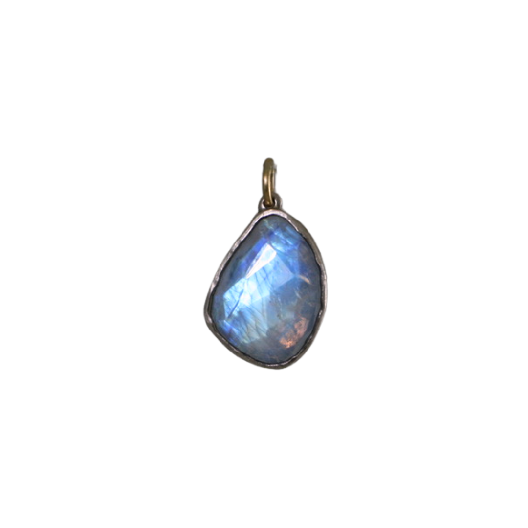 Rainbow Moonstone Shimmer Pendant