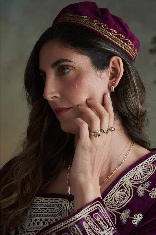 Arcturus Ring • 14k Gold Ruby & Diamond Ring