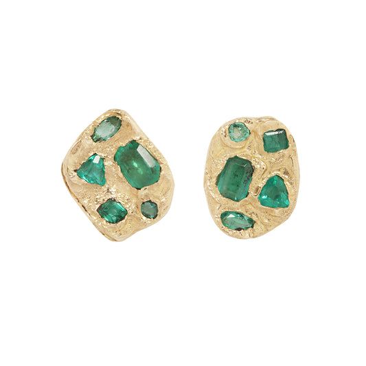Symplegma Emerald Studs