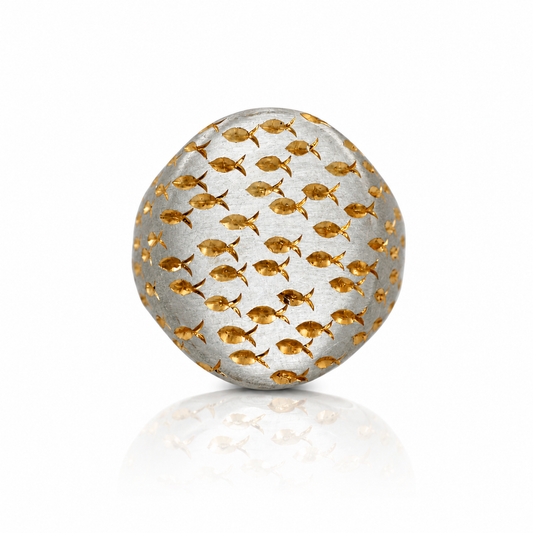 School of Fish Signet Ring