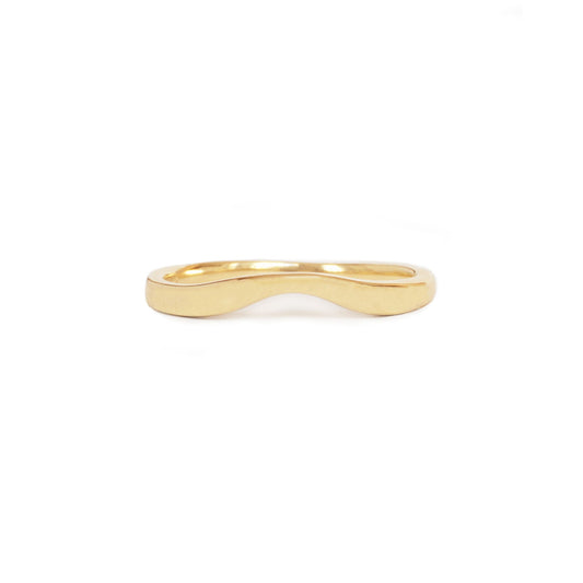 Thin Lana Band - 14k Gold Stackable Ring