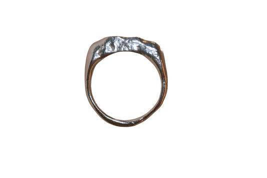 Canyon Ring • Sterling Silver • Sculptural Band