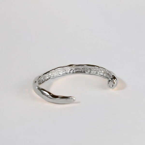 Diablo Cuff – Hand Cast Sterling Silver