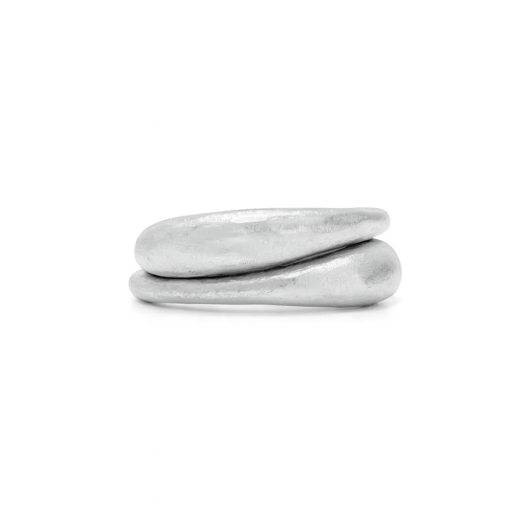 Ellipse Stacking Ring - Sterling Silver
