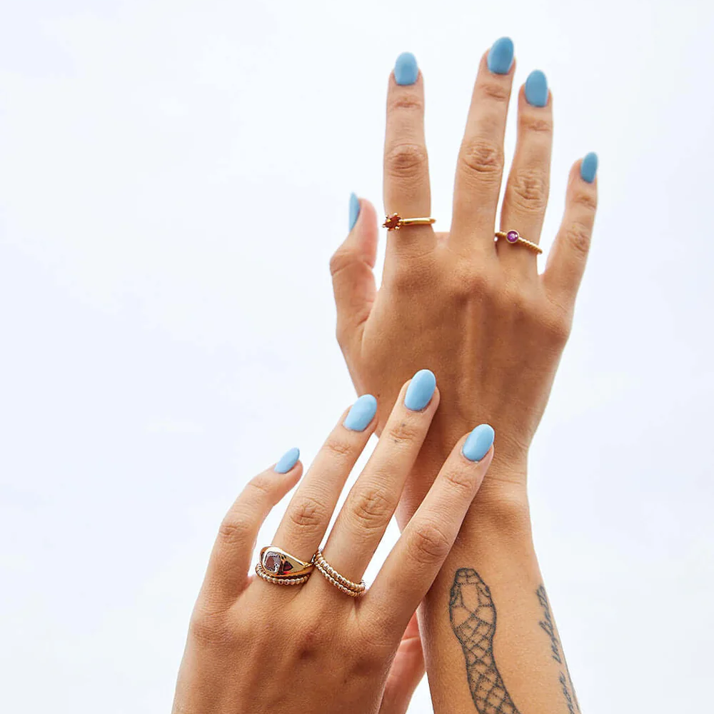 Everyday Naz Ring - 14k Gold & Pink Sapphire