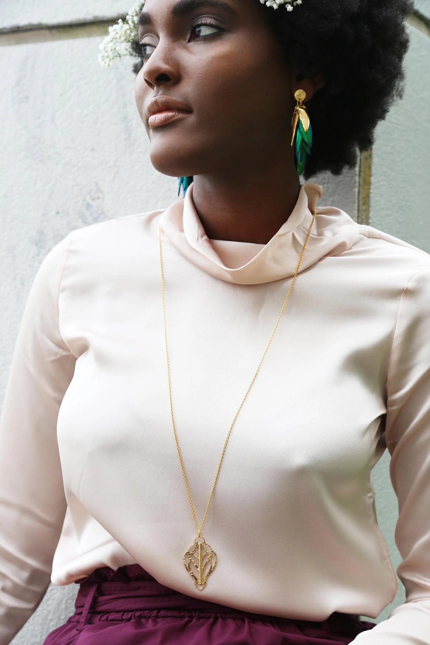 I Can See the Light Earrings – Beetle Wings