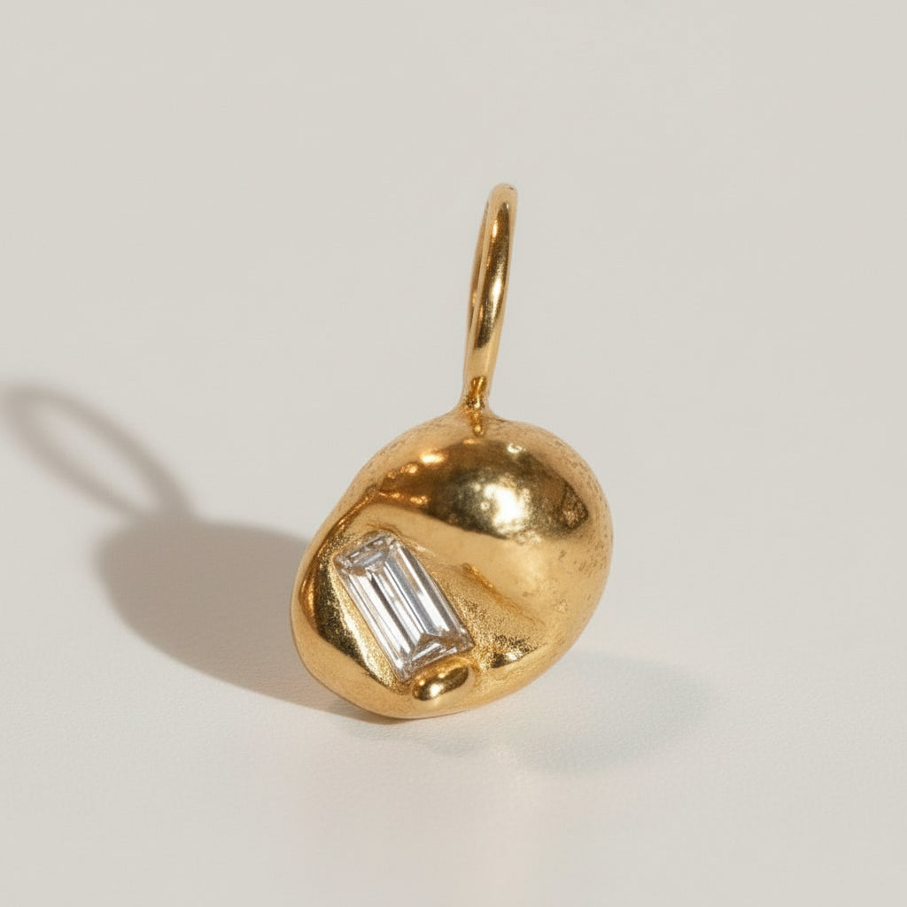 Ore Charms - Diamond & 14K Gold