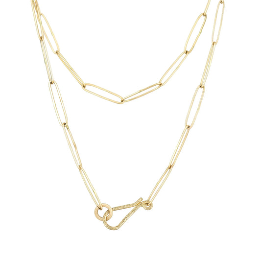 Paperclip Chain - 14k