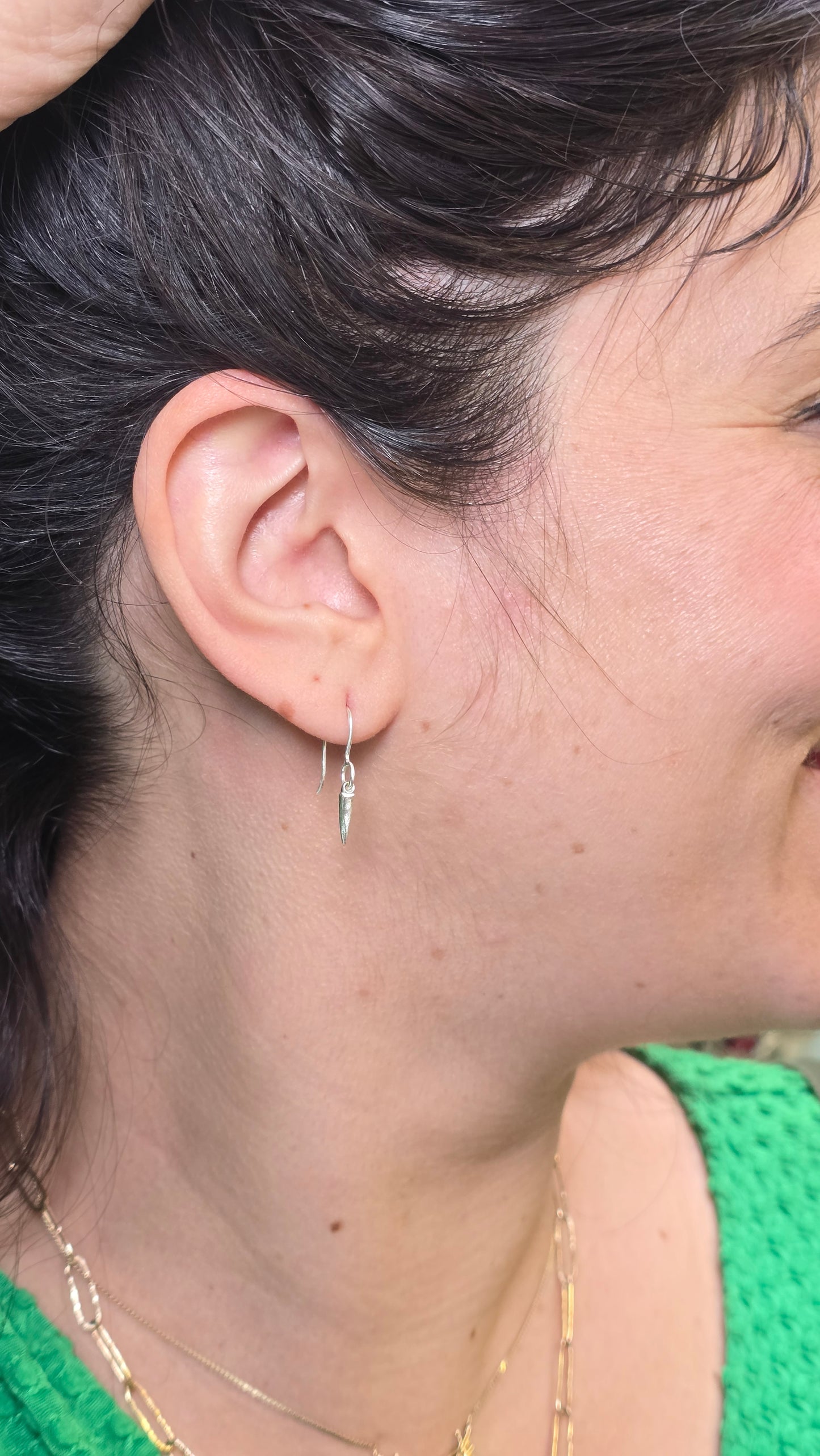 Spike Earrings - Sterling Silver