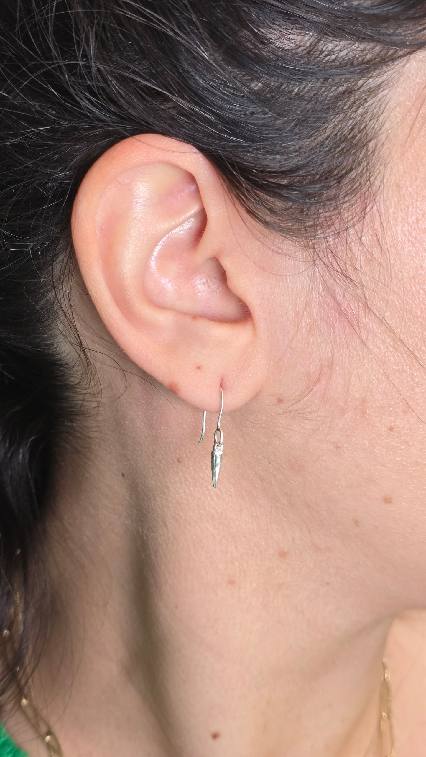 Spike Earrings - Sterling Silver