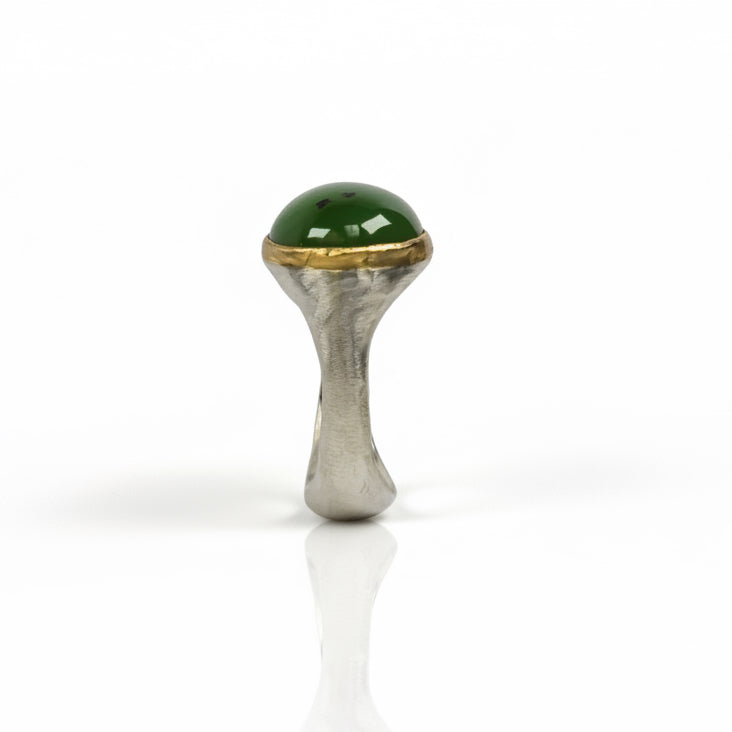 Siberian Jade Shine Ring