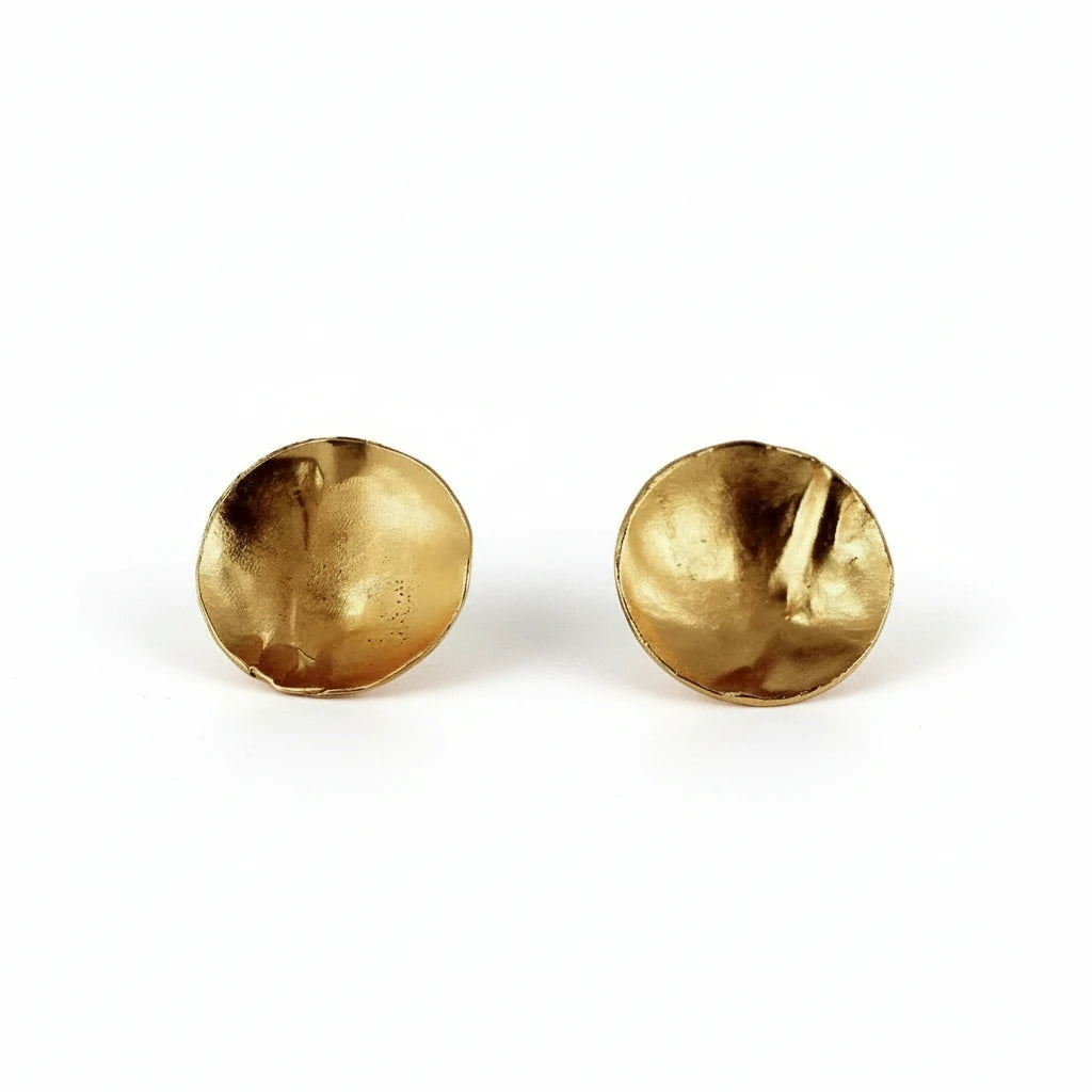 Rose of Sharon Dapped Earrings