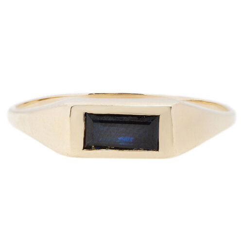 Baguette Signet Ring
